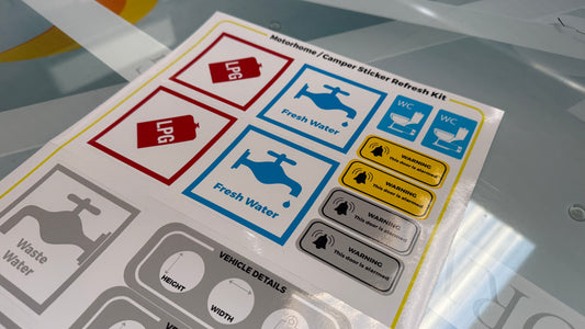 Motorhome Refresh Stickers