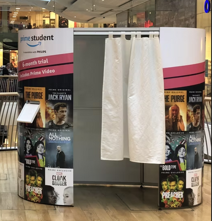 Oval Photo Booth Graphics