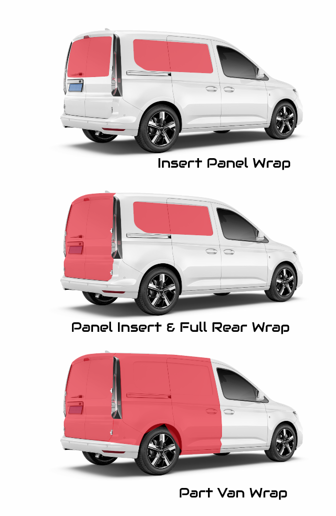 Van Wrapping Staffordshire - includes installation